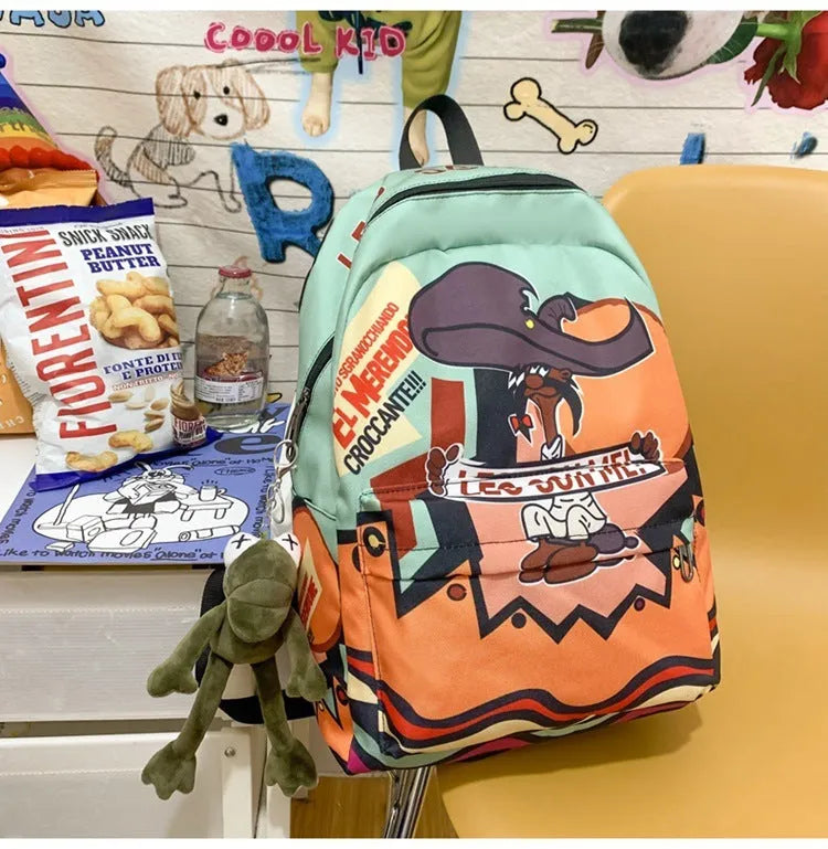 Large Capacity Casual Backpack Good-looking - Bellarte Enchanté Large Capacity Casual Backpack Good-looking